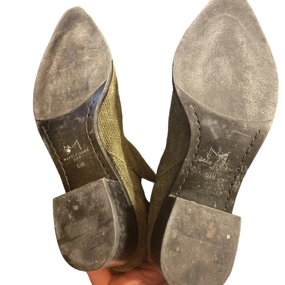 MARC FISHER POINTED TOE BOOTIES